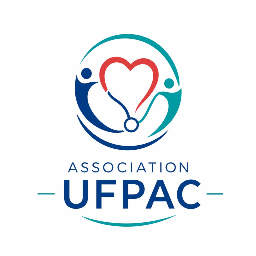 Logo de l'UFPAC, association française des porteurs d'assistance cardiaque